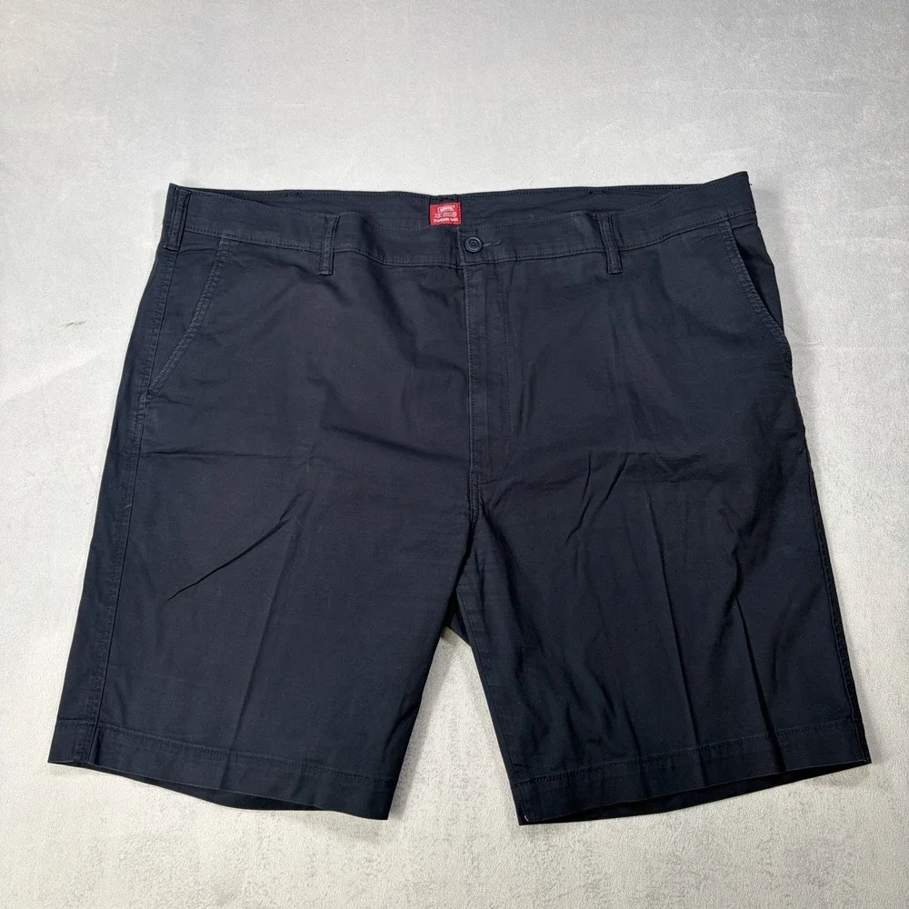 Levis XXChino Shorts Men's Size 44 blue flat front pocket shorts